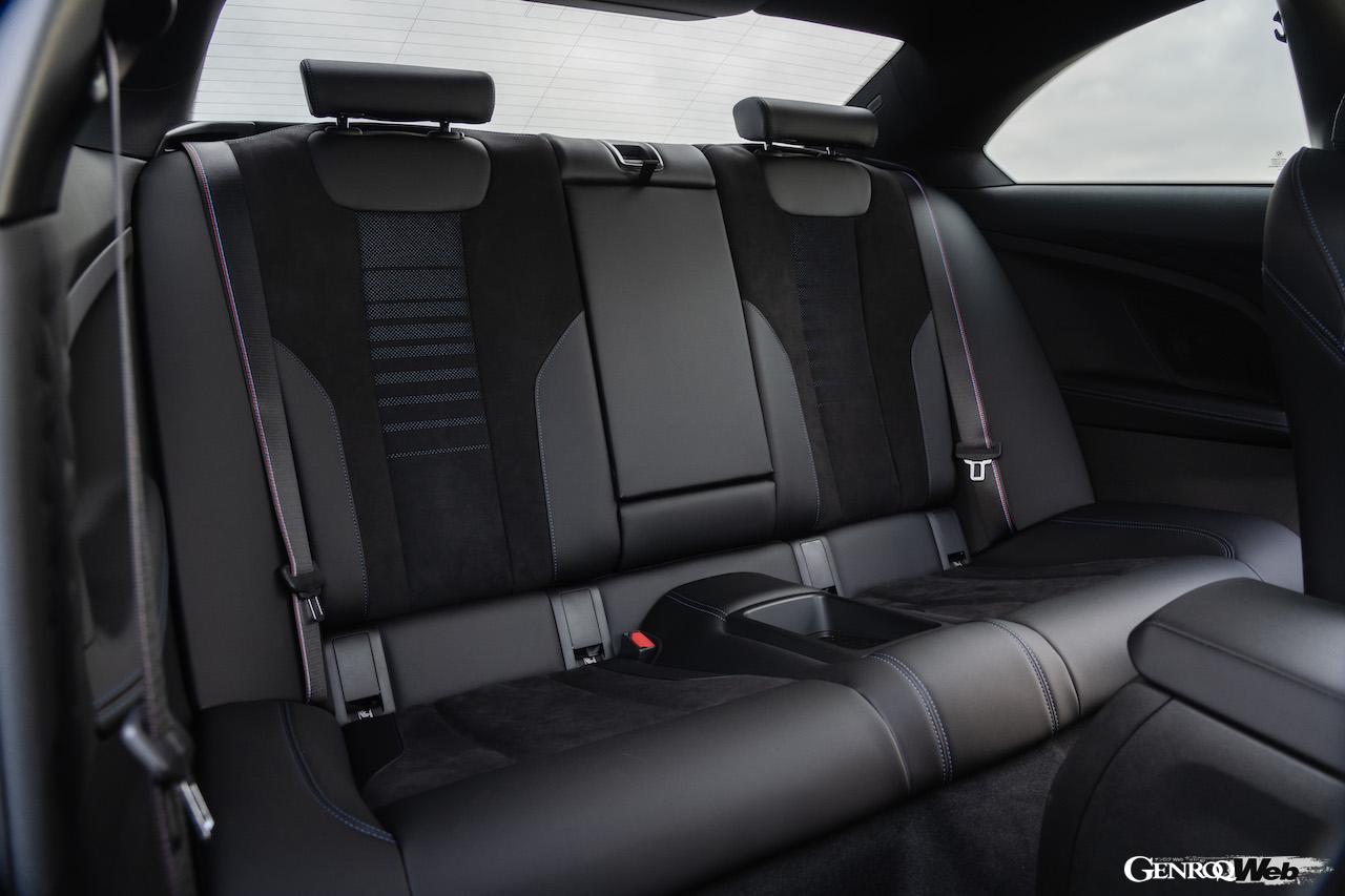 新型BMW 2シリーズ クーペのリヤシート