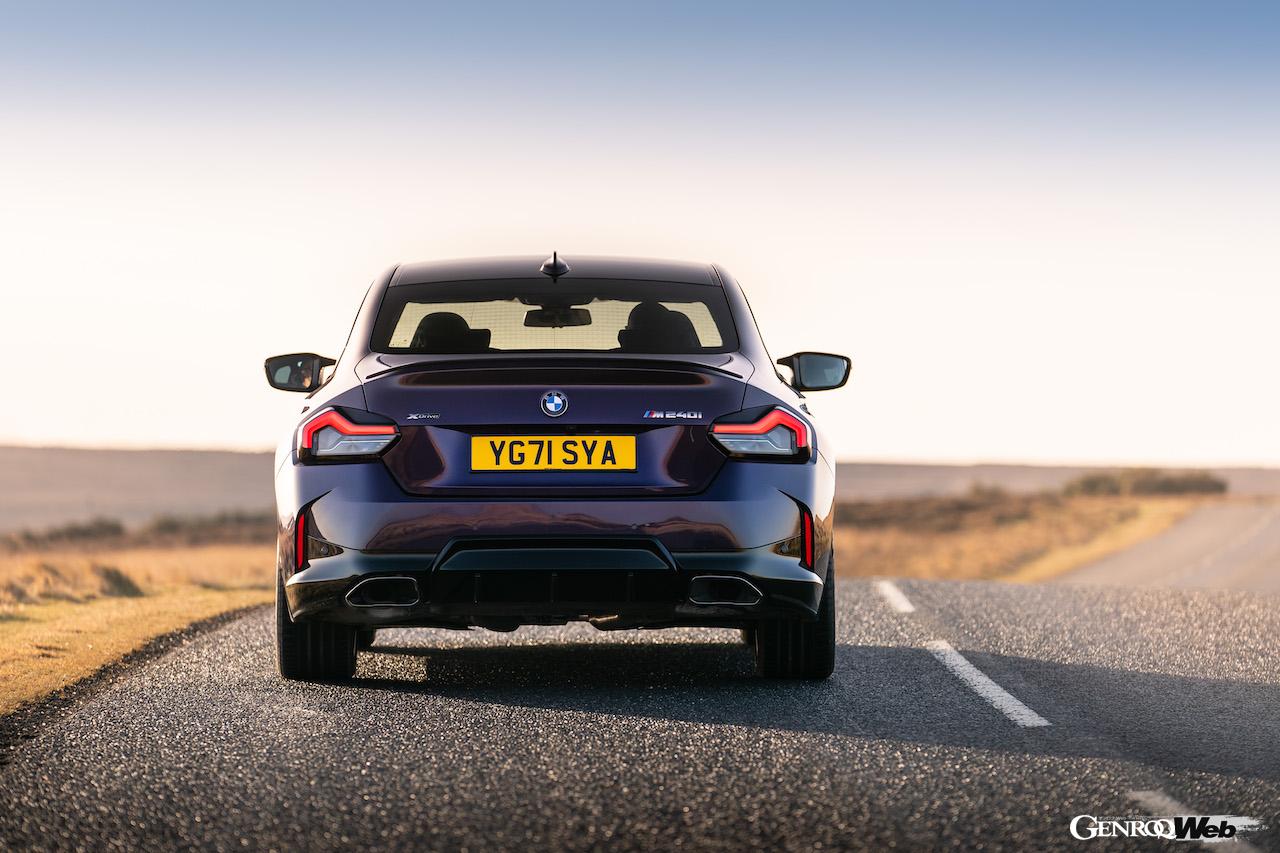 新型BMW 2シリーズ クーペのリヤビュー