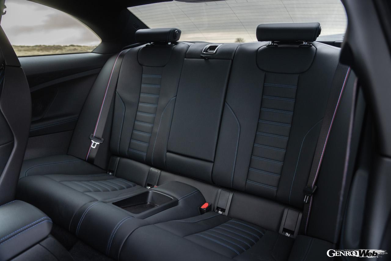 新型BMW 2シリーズ クーペのリヤシート