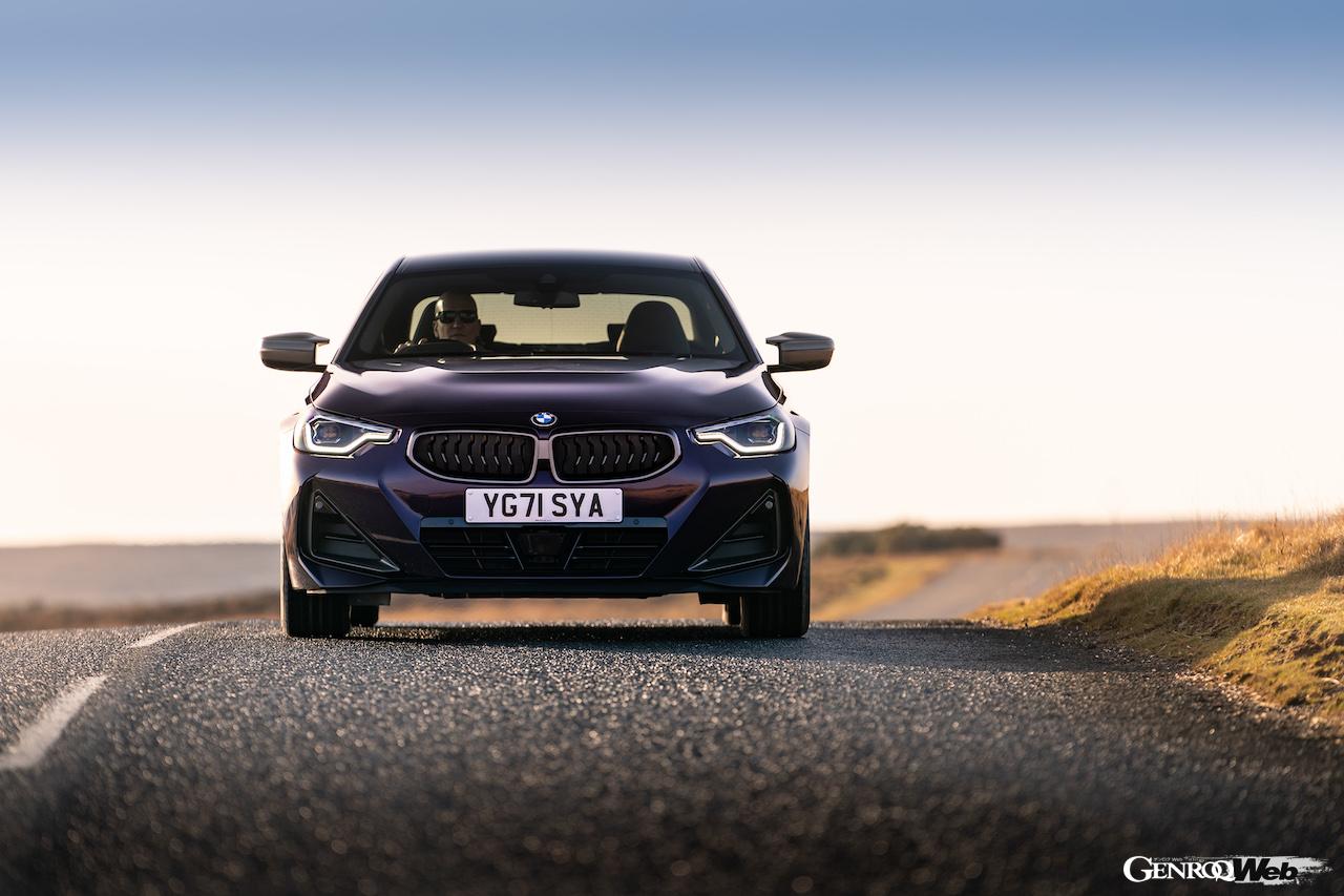 新型BMW 2シリーズ クーペのフロントセクション