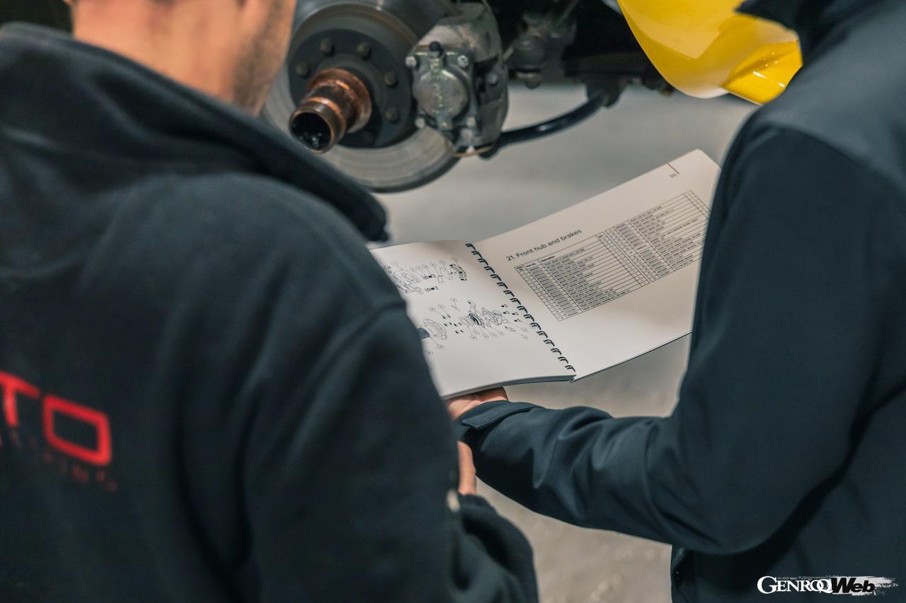 ヒストリック・フェラーリのスペシャリスト、GTOエンジニアリングが製作した技術回路図面