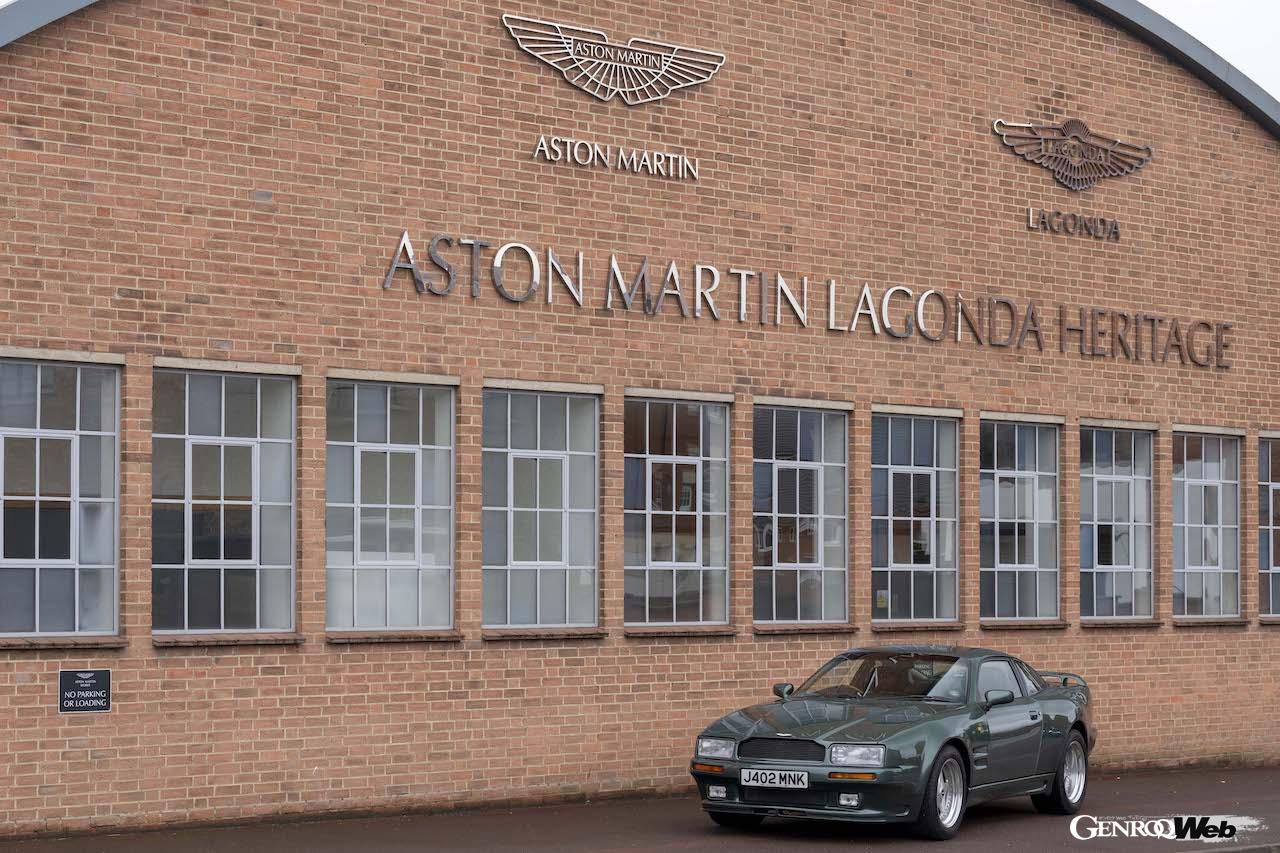 デビュー30周年を迎えた、アストンマーティン ヴィラージュ 6.3のエクステリア。