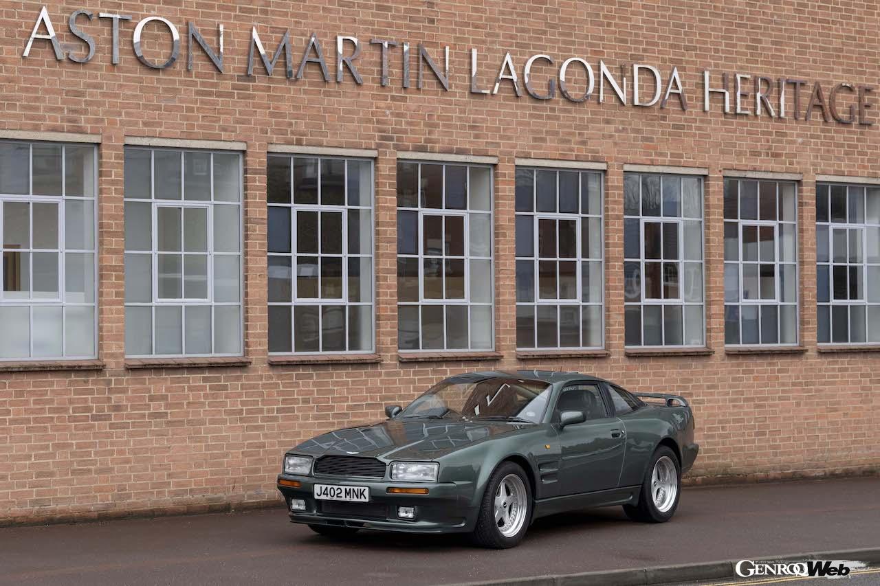 デビュー30周年を迎えた、アストンマーティン ヴィラージュ 6.3のエクステリア。