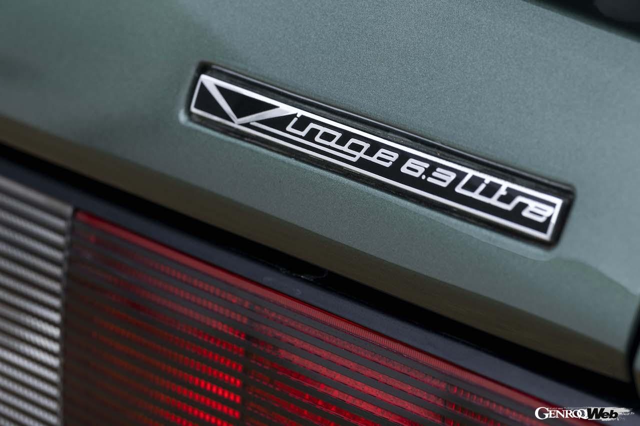 デビュー30周年を迎えた、アストンマーティン ヴィラージュ 6.3のディティール