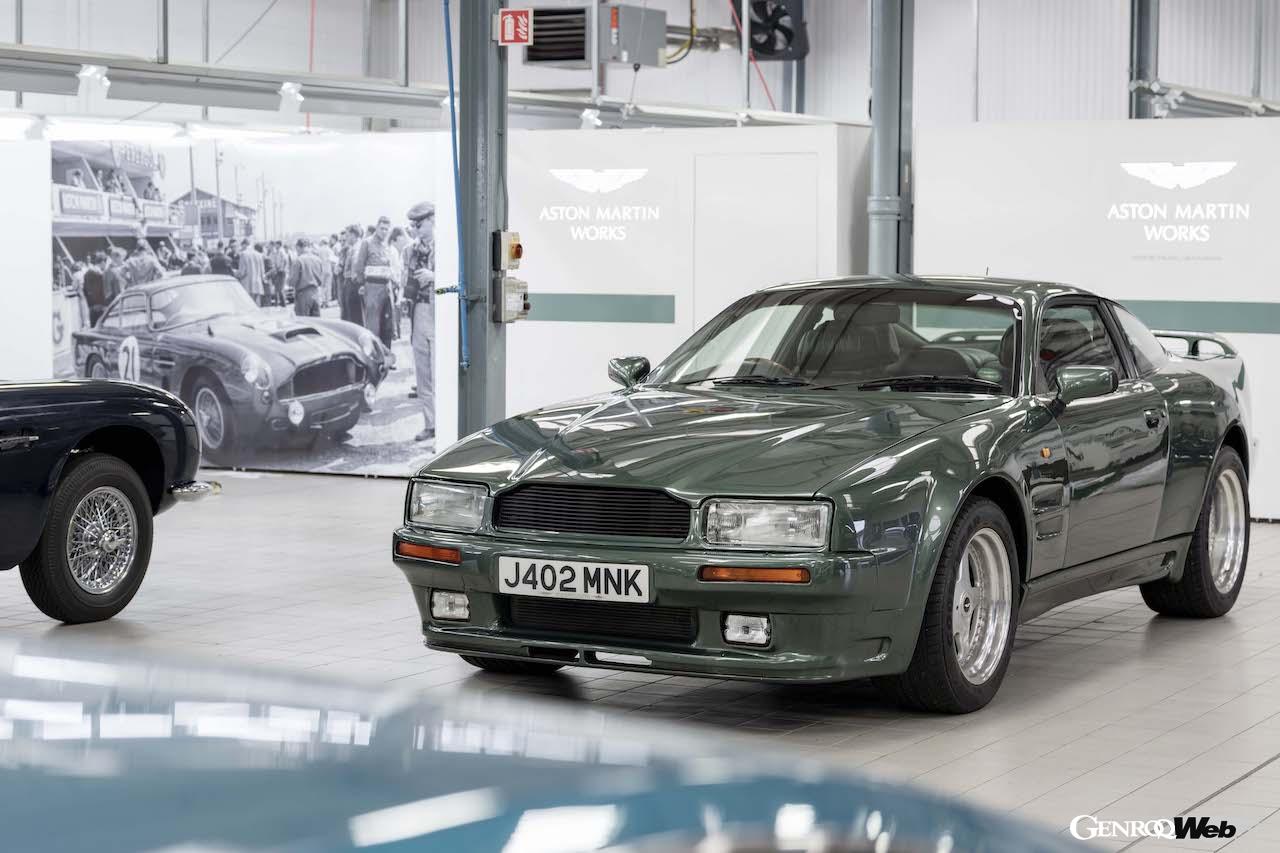 デビュー30周年を迎えた、アストンマーティン ヴィラージュ 6.3のエクステリア。