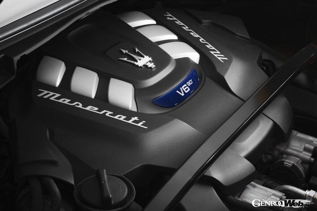 マセラティ グレカーレ トロフェオのV6エンジン