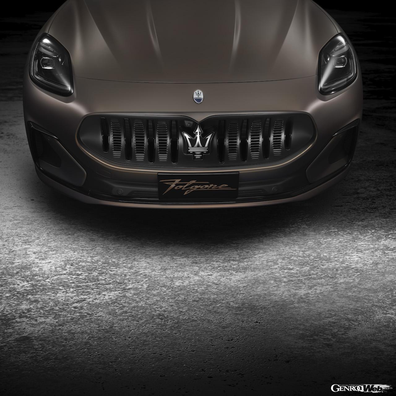 マセラティ グレカーレ フォルゴーレのフロントセクション