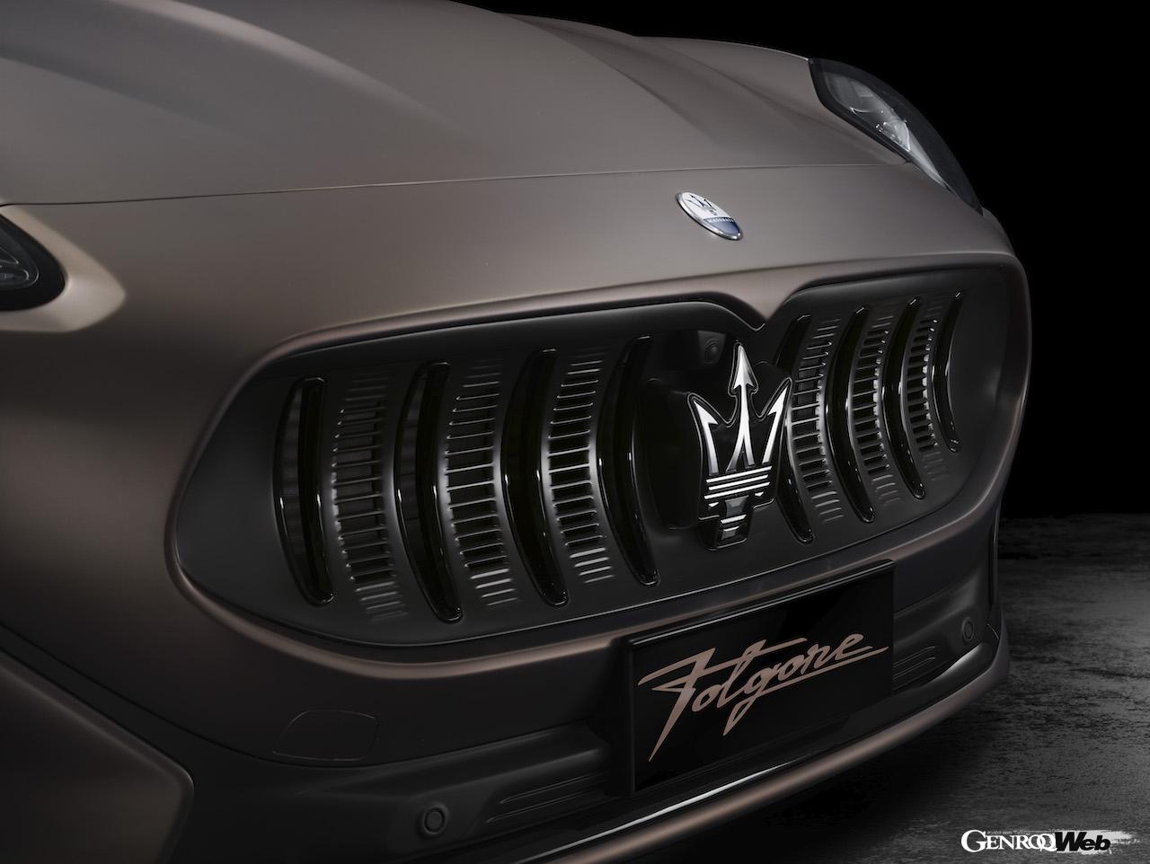 マセラティ グレカーレ フォルゴーレのフロントセクション