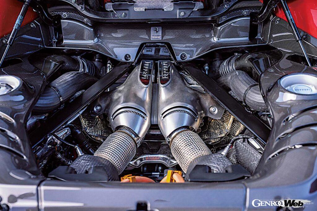 フェラーリ 296 GTBのパワートレイン