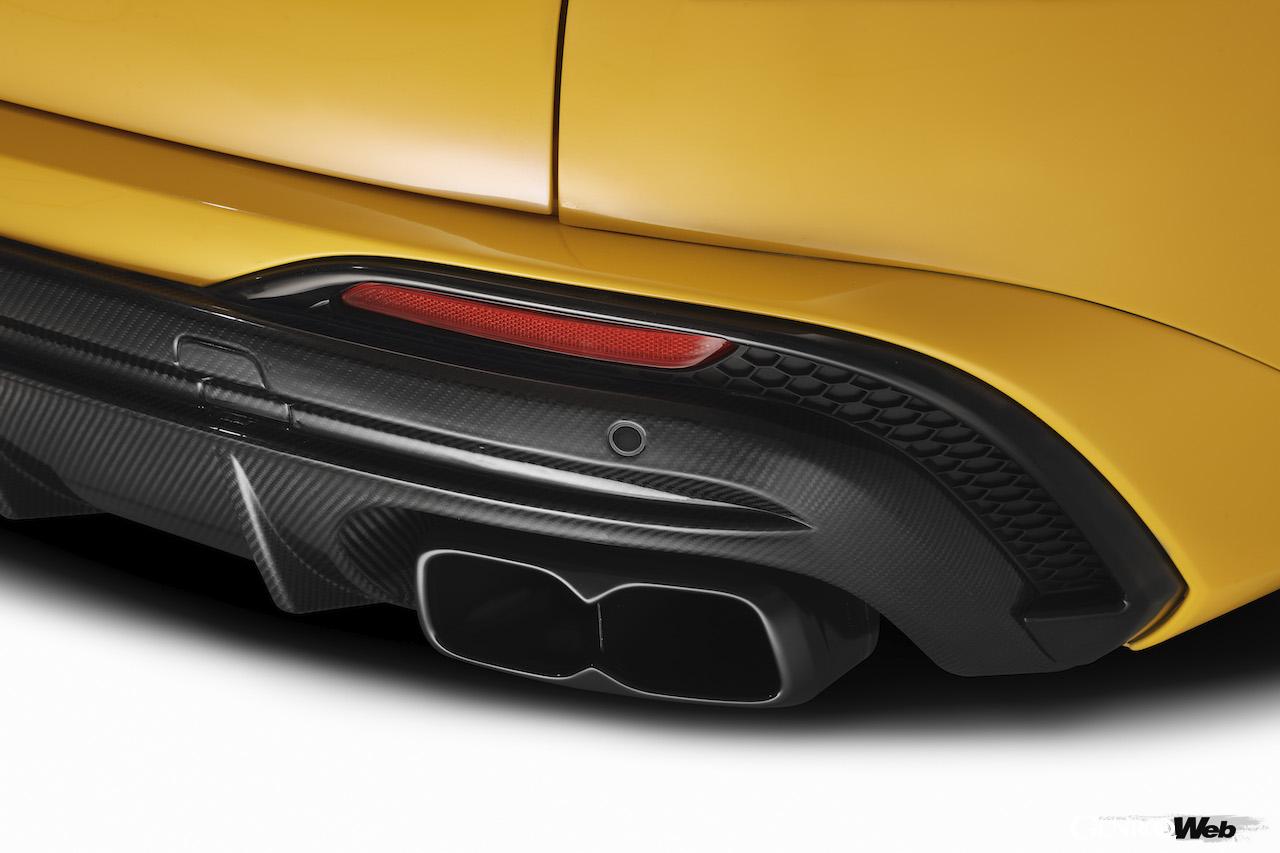 マセラティ グレカーレ トロフェオのテールパイプ