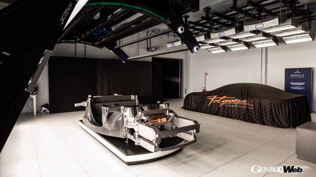 マセラティが開発を進める次世代ピュアEVのアーキテクチャー。MC20