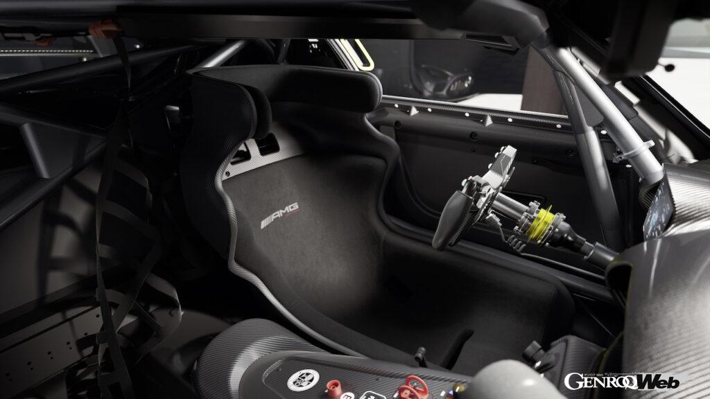 メルセデスAMG GT トラックシリーズのシート
