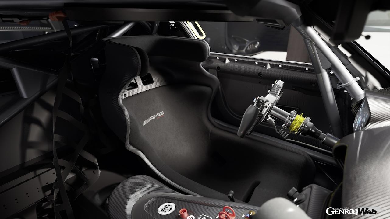 メルセデスAMG GT トラックシリーズのシート