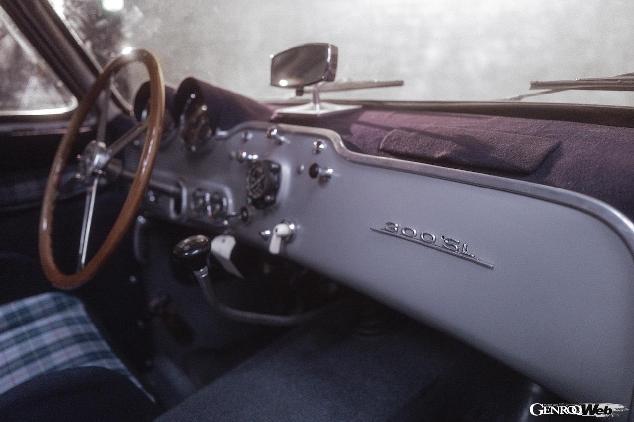 メルセデス・ベンツSLのルーツ、1952年に誕生したレーシングカーの300SL（W194）。フェイシア