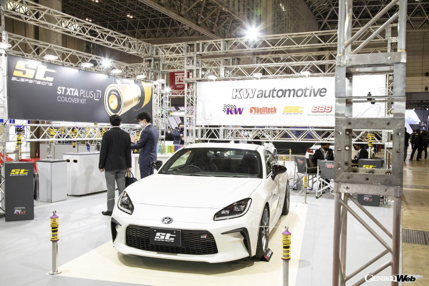 東京オートサロン2022、KWオートモーティブジャパンの出展ブース