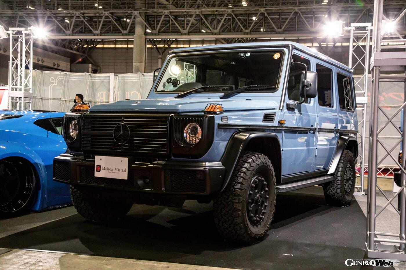 東京オートサロン2022、Maison Mistral narrow designの出展ブース