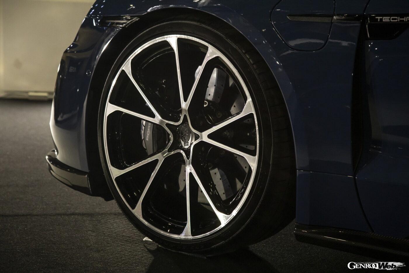 東京オートサロン2022、テックアート タイカン ターボSのホイール