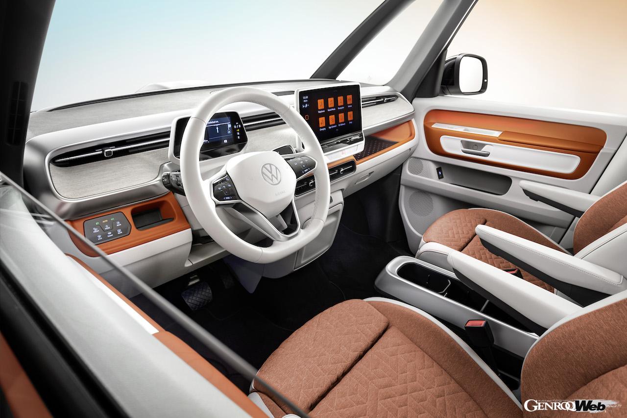 フォルクスワーゲンの新型EV、ID. Buzzのコクピット