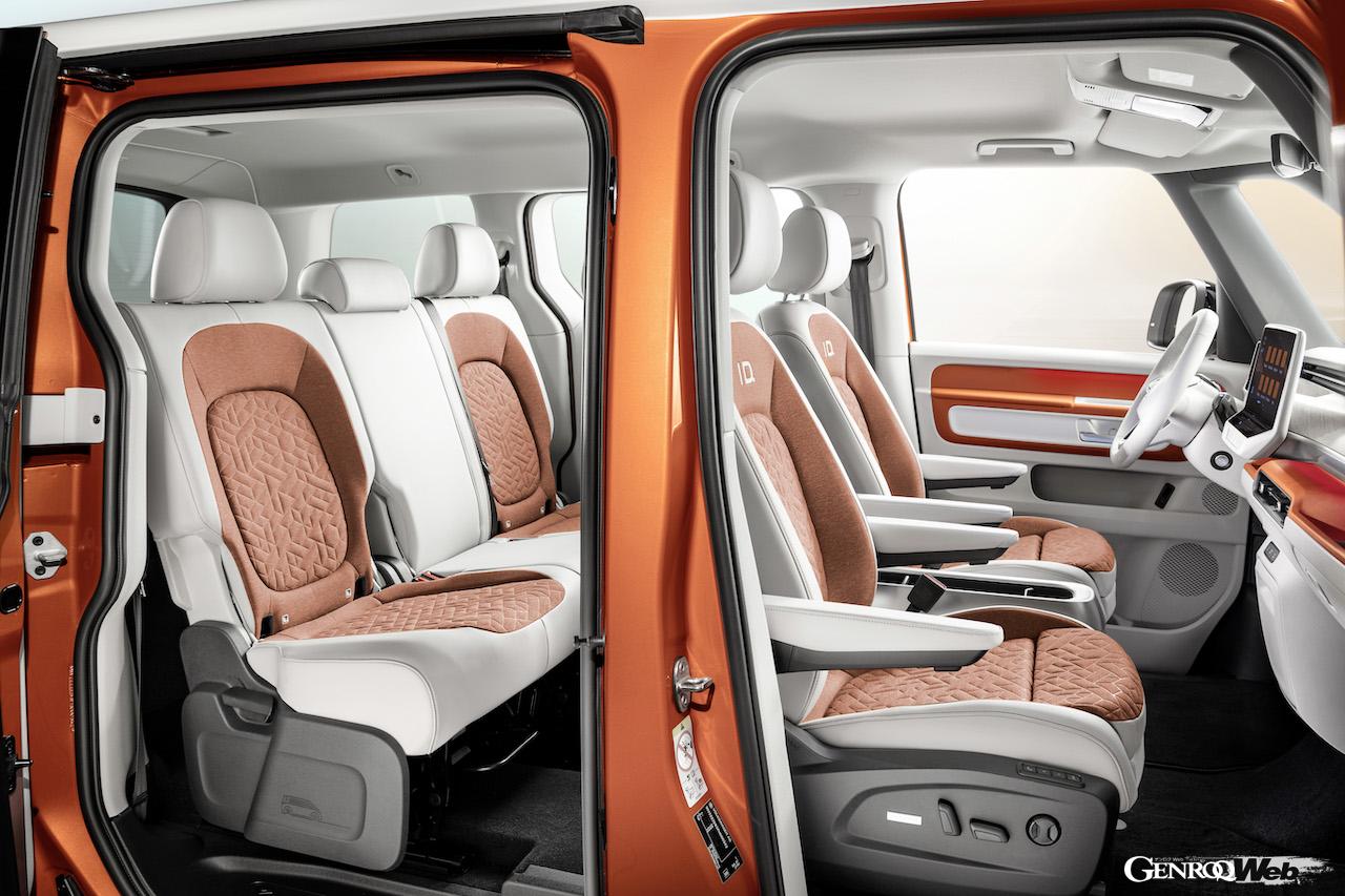 フォルクスワーゲンの新型EV、ID. Buzzのキャビン