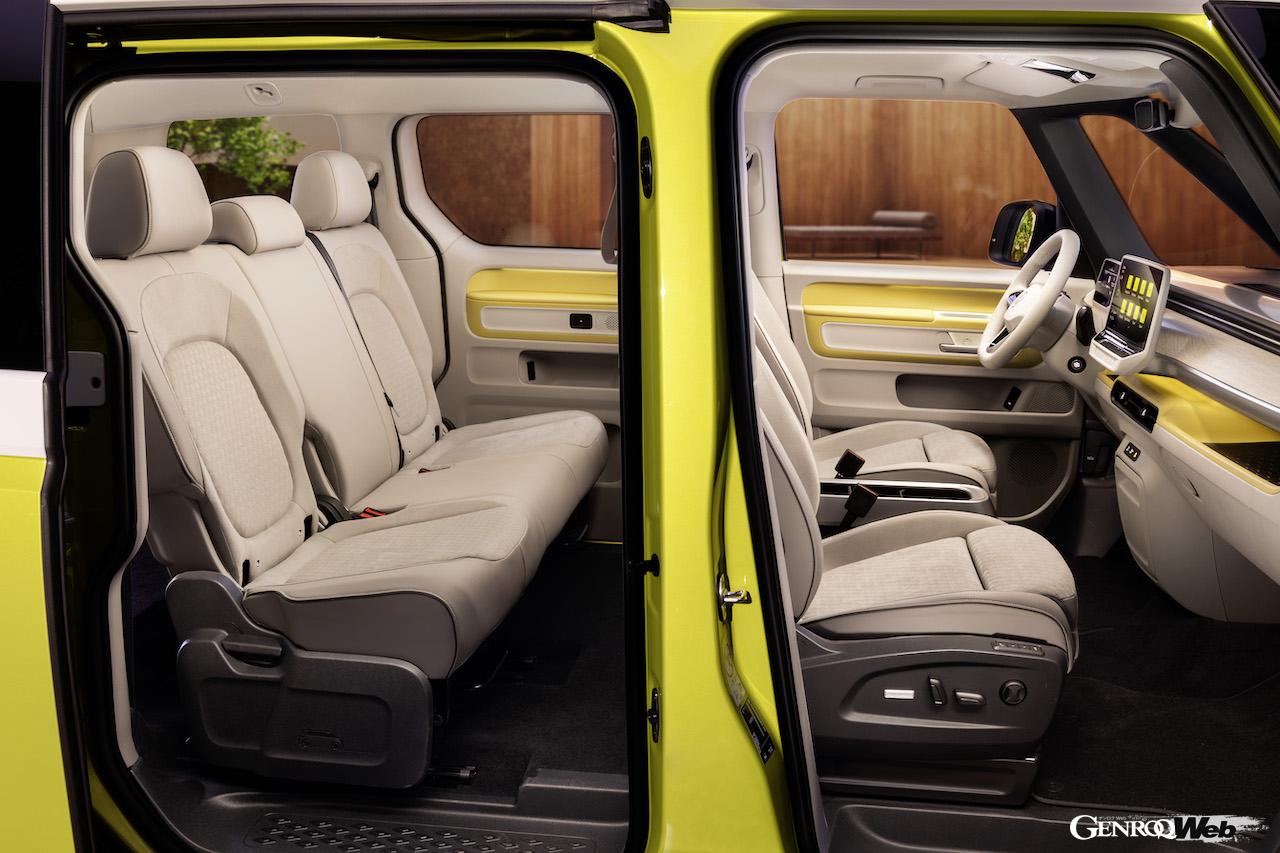 フォルクスワーゲンの新型EV、ID. Buzzのキャビン