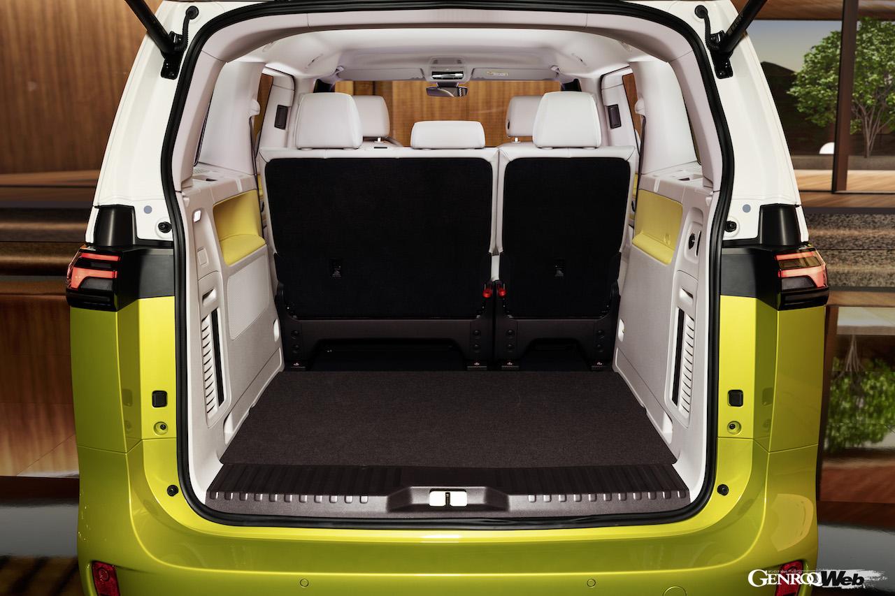 フォルクスワーゲンの新型EV、ID. Buzzのラゲッジコンパートメント