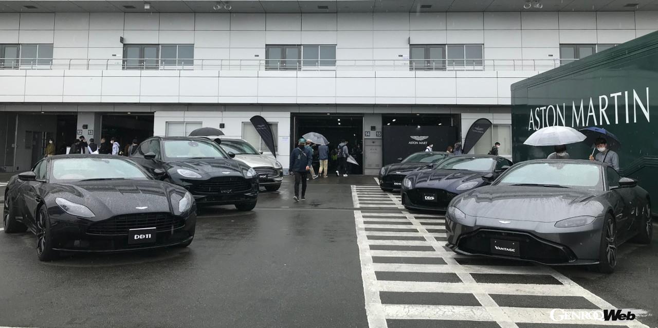 モーターファンフェスタ2022レポート、アストンマーティンの展示