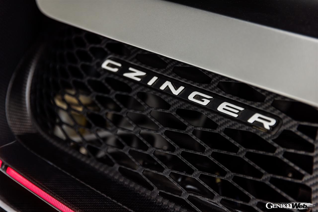 カリフォルニアを拠点に開発されたハイブリッドハイパーカー「ジンガー 21C」のエクステリア。