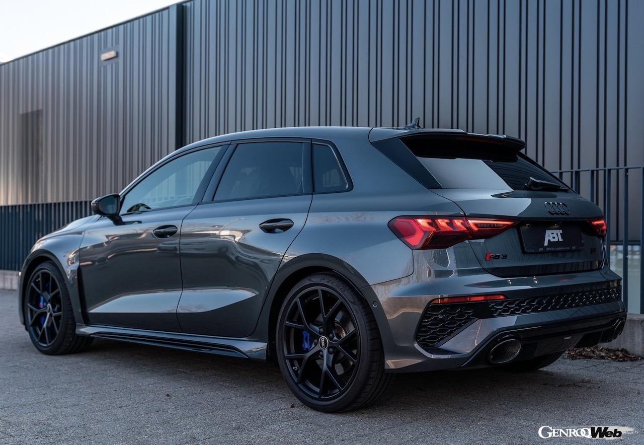 ABTスポーツラインが手がけた「アウディ RS 3 スポーツバック」のエクステリア。