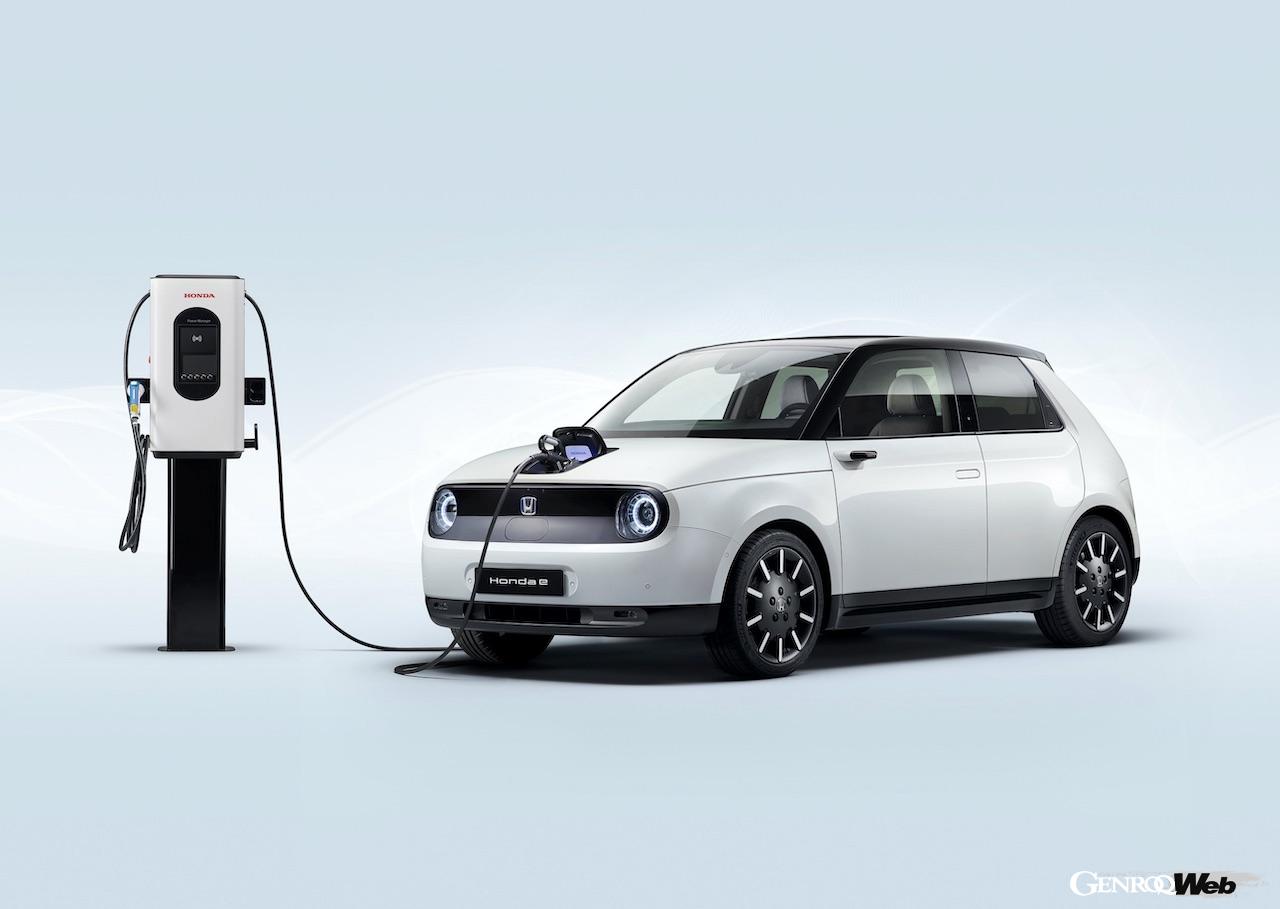 ホンダ eを含め、電動化を積極的に推進するホンダ。今後、GMと共同開発された新型EVが続々と投入される予定だ。