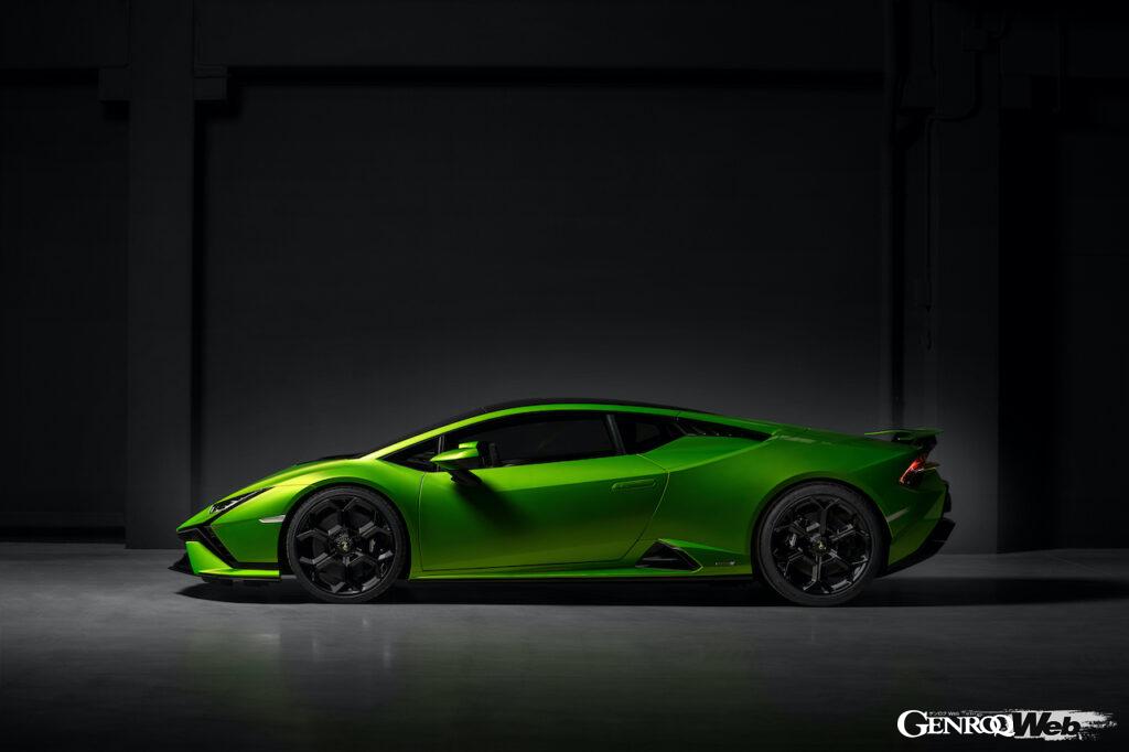 「ランボルギーニ ウラカン テクニカ」のエクステリア。