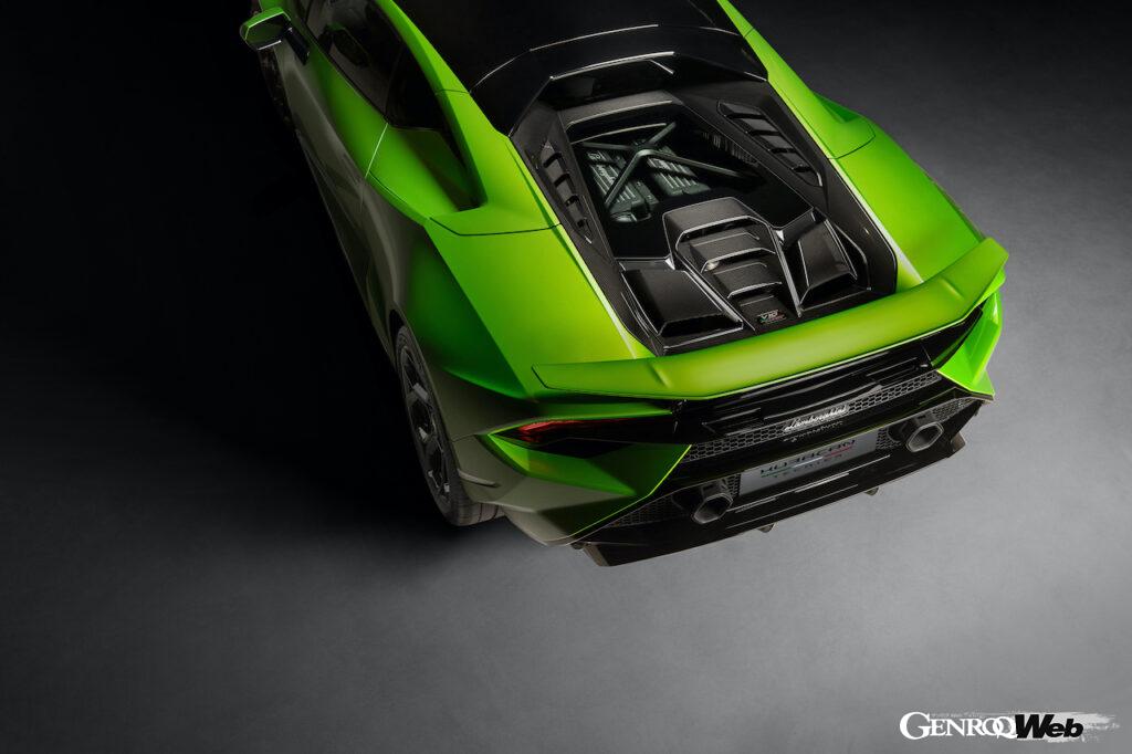 「ランボルギーニ ウラカン テクニカ」のエクステリア。
