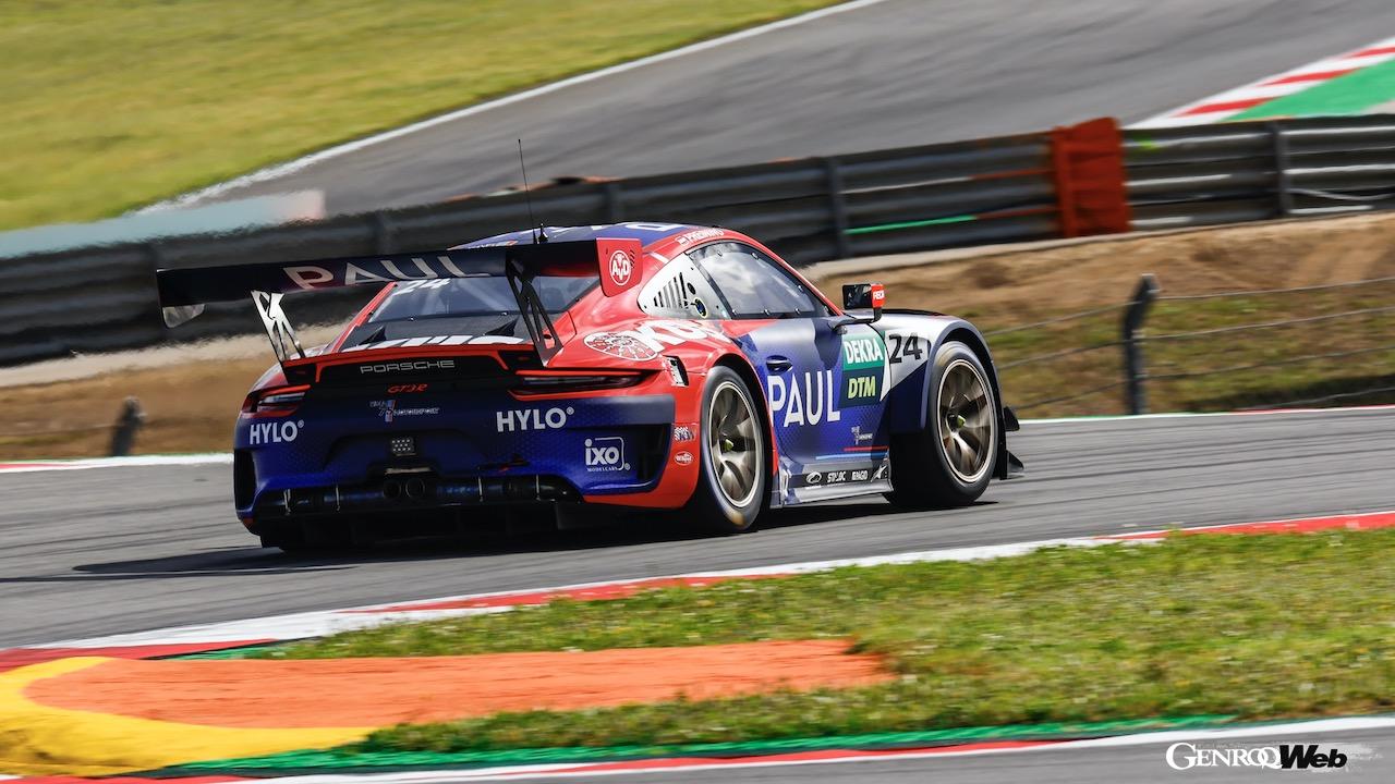 2022年のDTMに参戦する、チーム75 ベルンハルトのポルシェ 911 GT3 R。