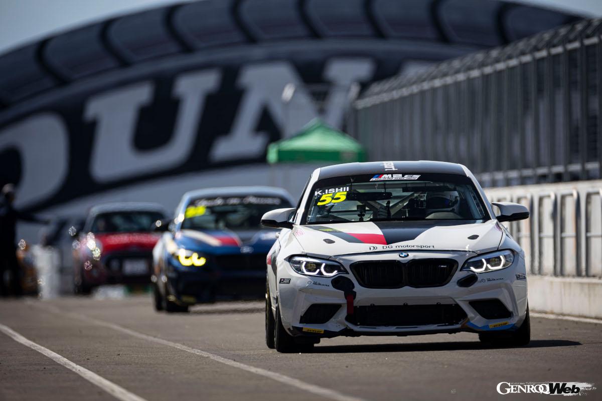 第2戦でポールトゥウィンを達成した石井一輝選手（♯55 M2 CS Racing ダイワグループ）。