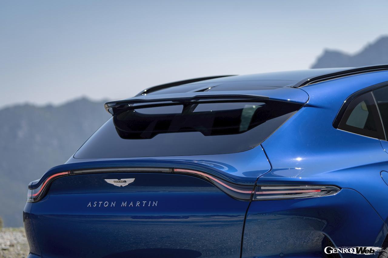 アストンマーティン DBX707。リヤセクション