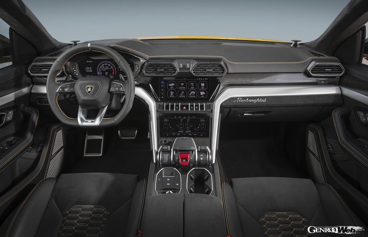 ランボルギーニ ウルスのフェイシア