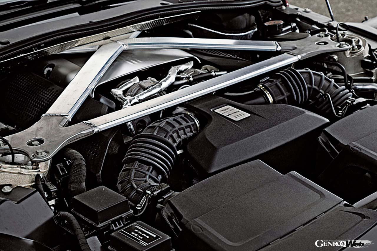 アストンマーティン ヴァンテージ V8のエンジン