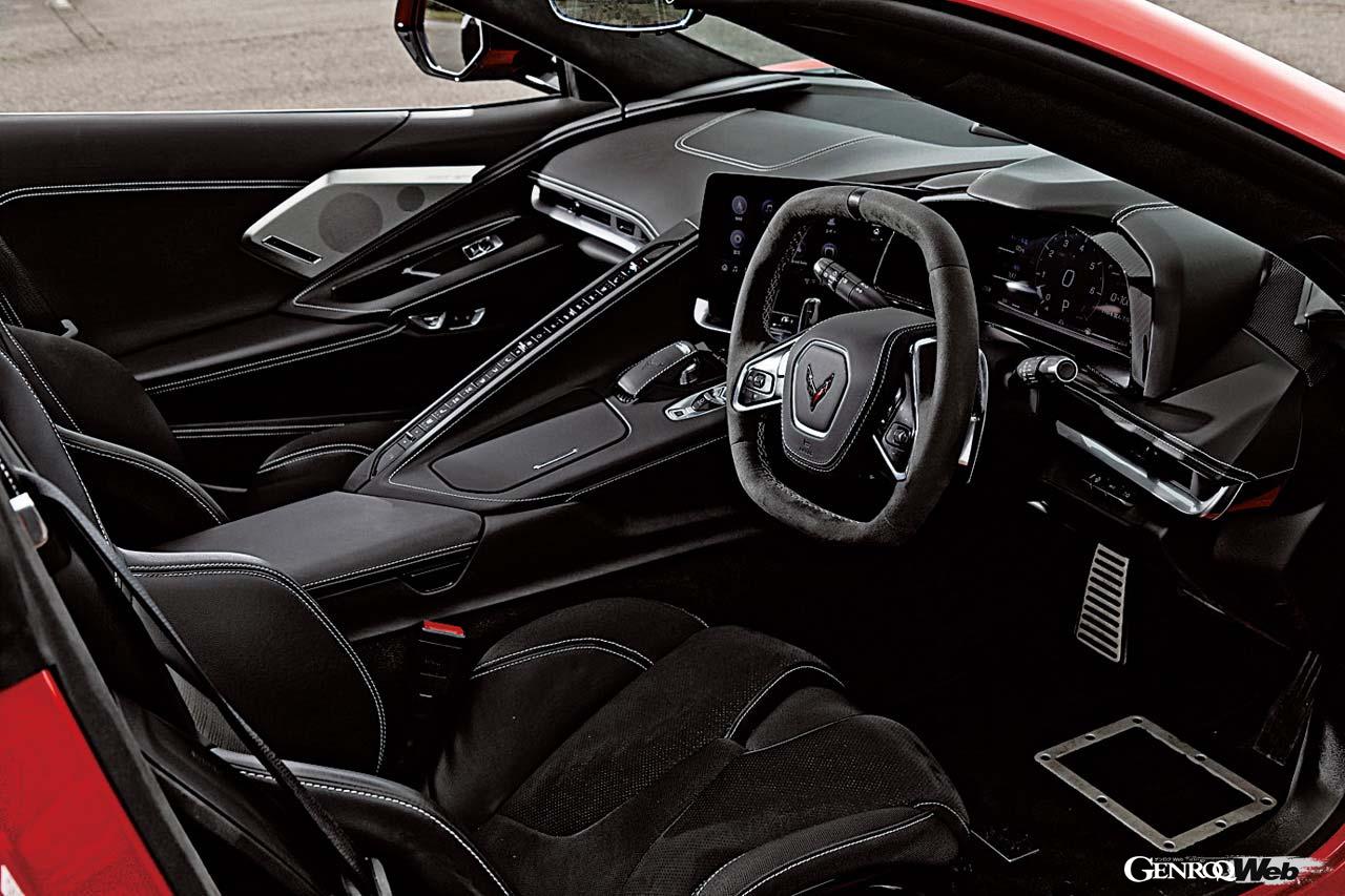 シボレー コルベットのコクピット
