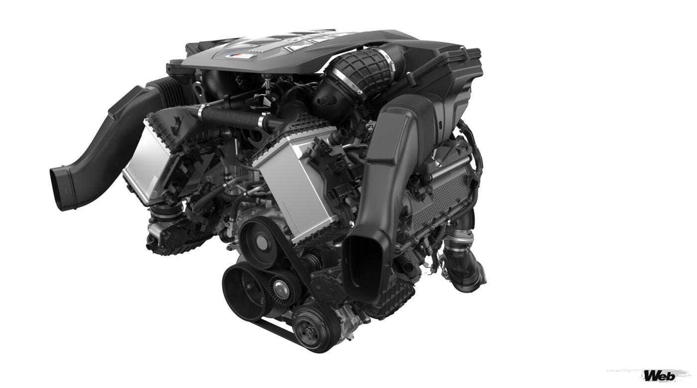 新型BMW 7シリーズ。V8ガソリンエンジン