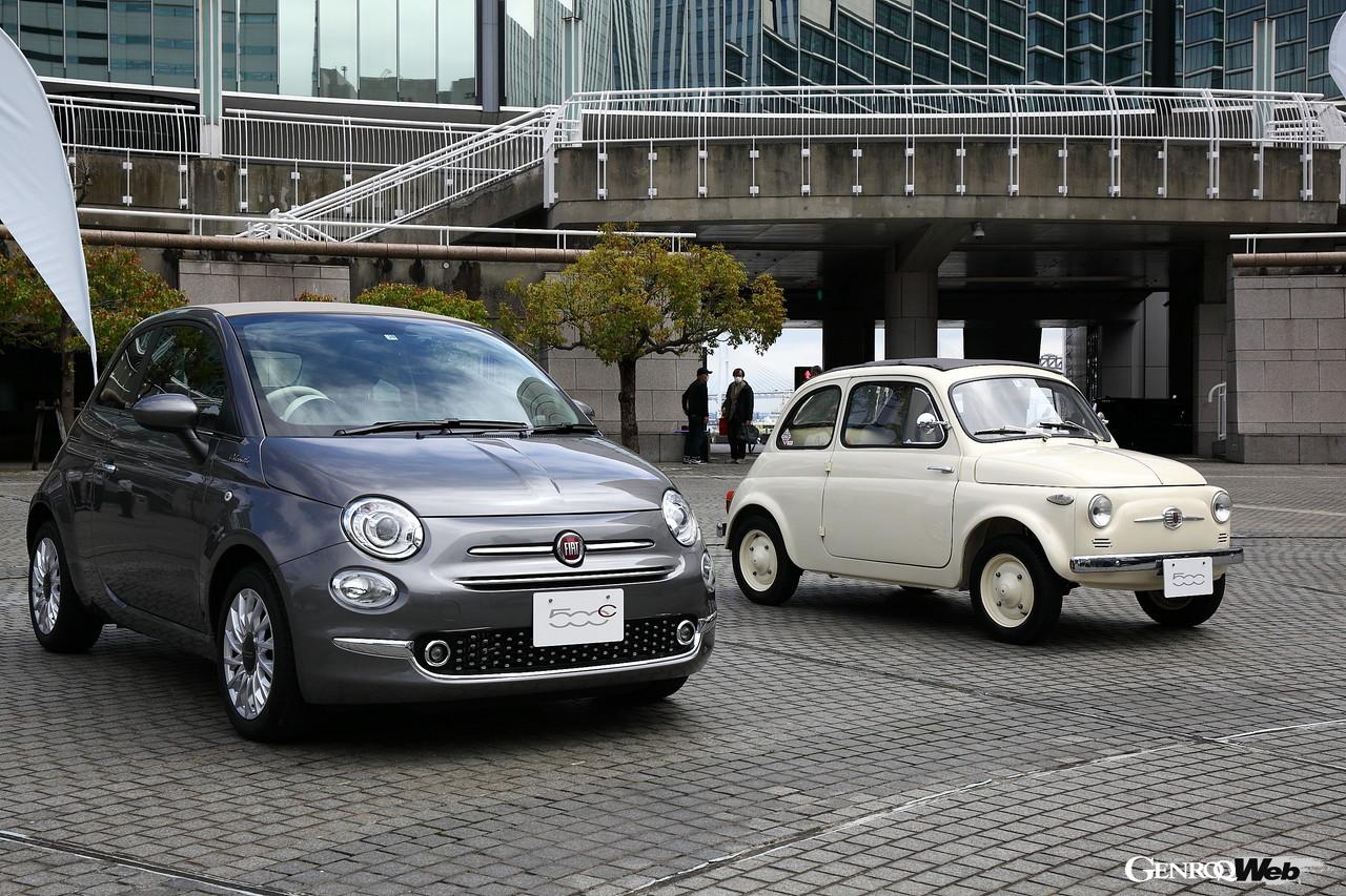 新旧フィアット 500のスタイリング