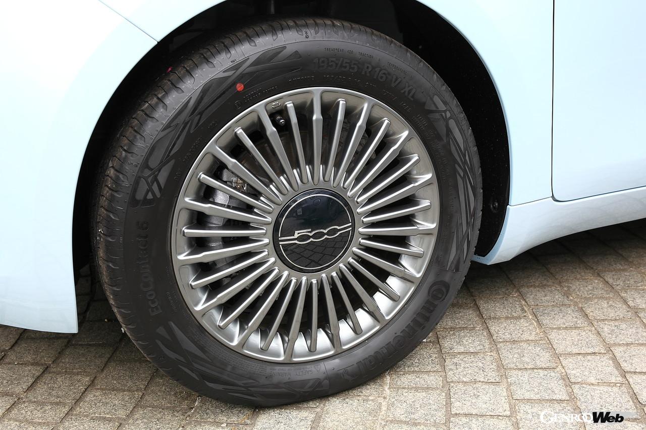 フィアット 500e Popのホイール