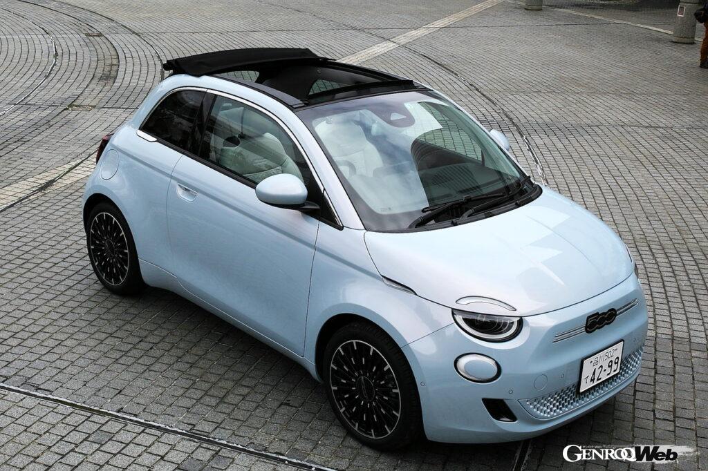 フィアット 500e Openのフロントスタイル