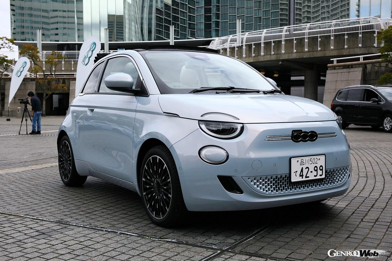 フィアット 500e Openのフロントスタイル