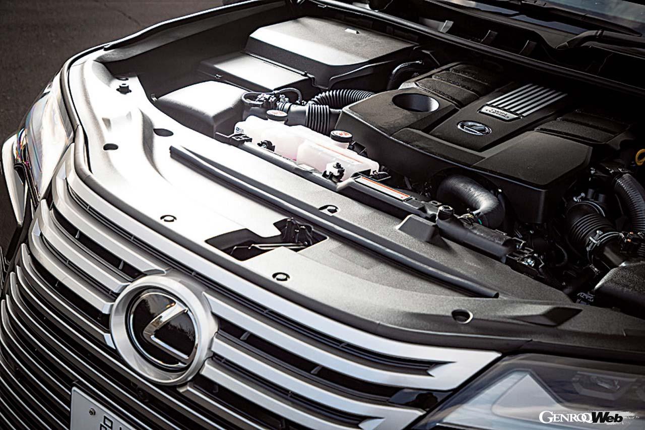 レクサス LX600のエンジン