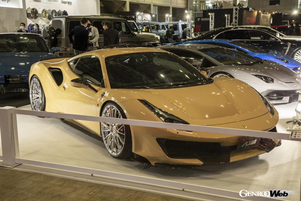 東京オートサロン2022、ラガーコーポレーションの出展ブース