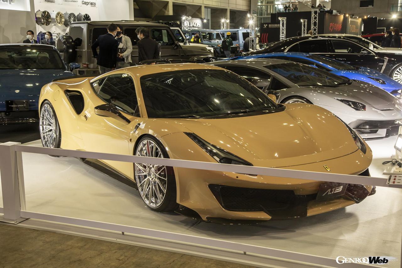 東京オートサロン2022、ラガーコーポレーションの出展ブース