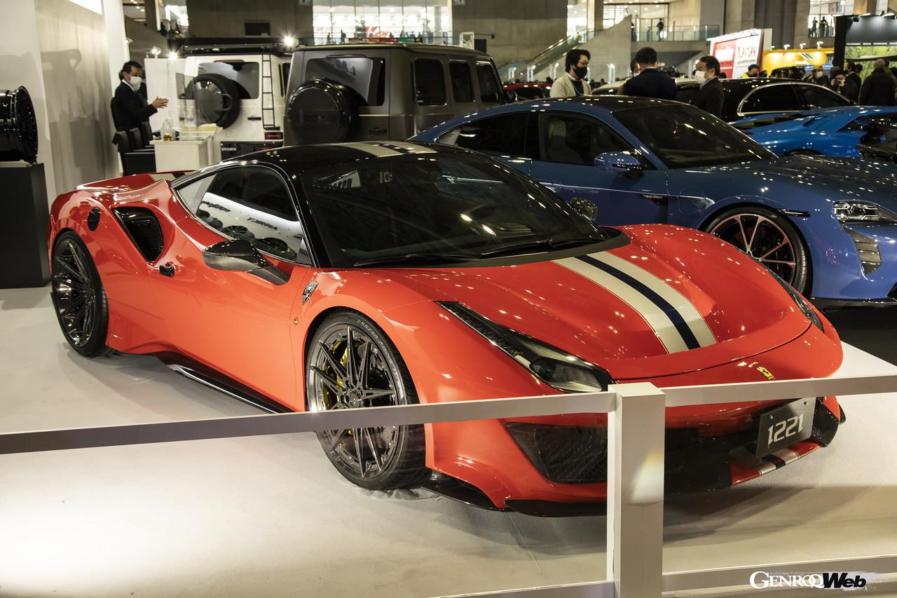 東京オートサロン2022、ラガーコーポレーションの出展ブース