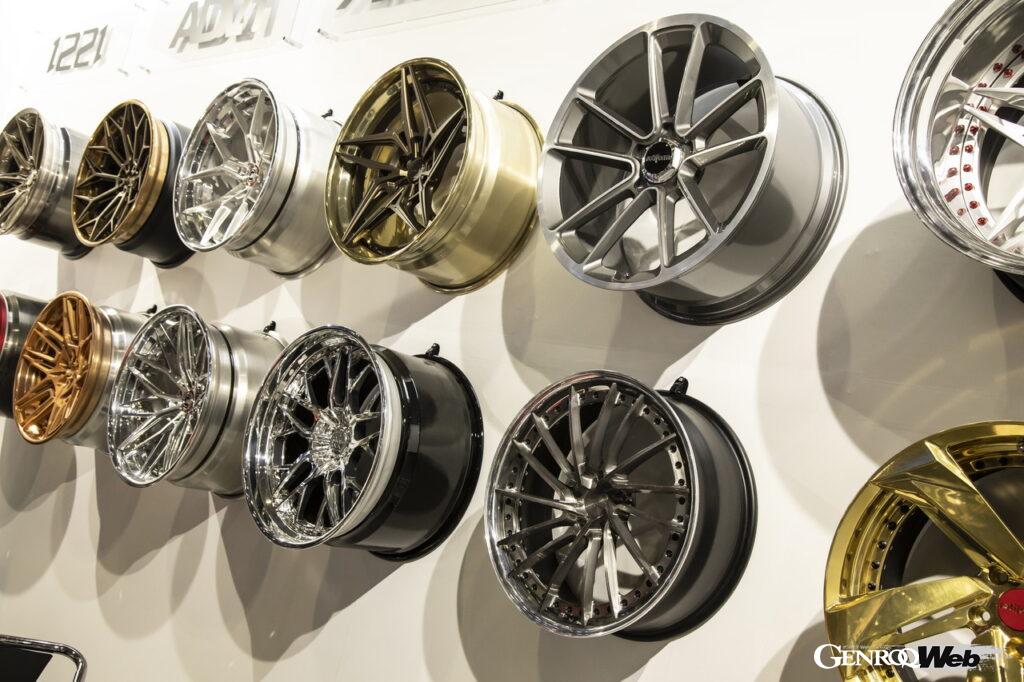 東京オートサロン2022、ラガーコーポレーションの出展ブース