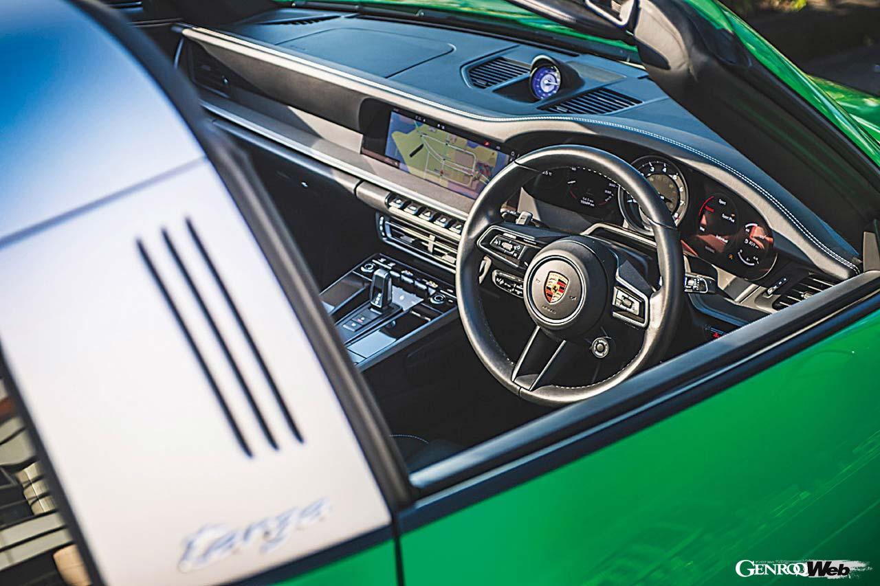 ポルシェ 911 タルガ4のコクピット