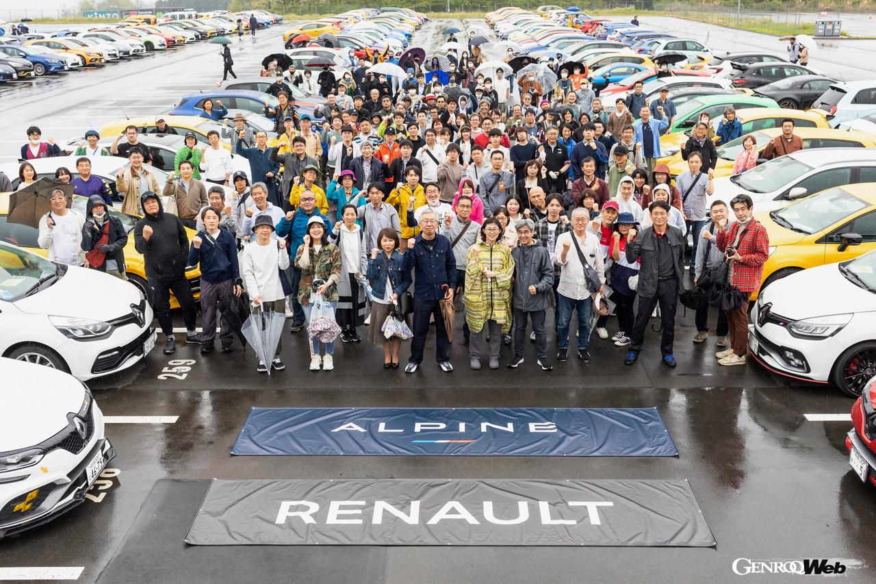モーターファンフェスタ2022レポート、RENAULT・ALPINE DAY IN MFFの様子