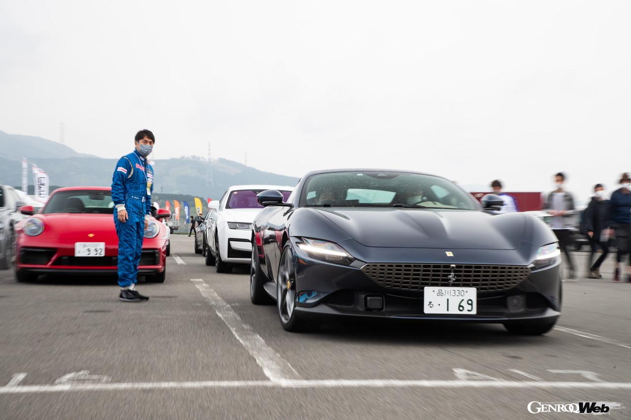 モーターファンフェスタ2022レポート、GENROQ SUPER DRIVEの様子